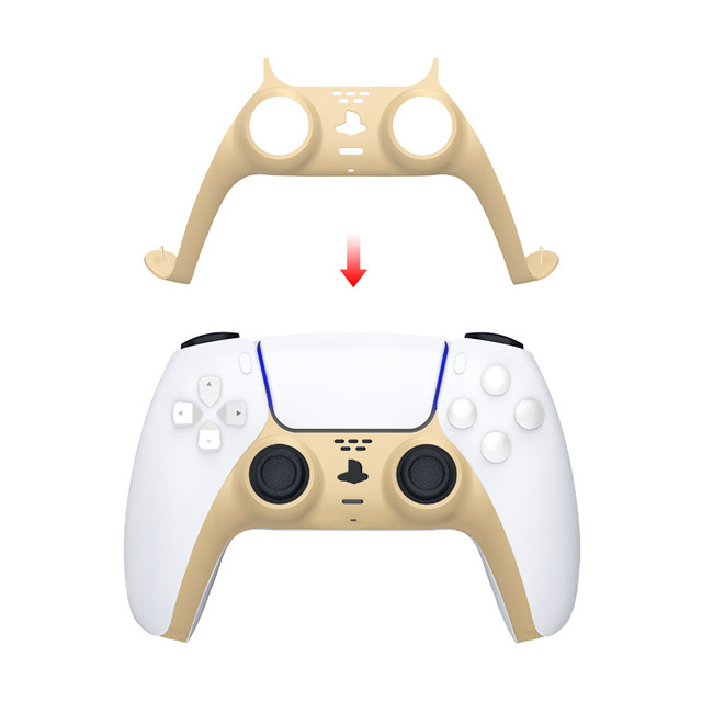 Honcam Custom Muti Color Cyberpunk PS5 Replaceable Faceplate for Dualsense Wireless Gamepad BT Controller