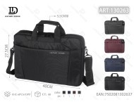 Borsa a tracolla per laptop in nylon con chiusura protettiva con maniglia per uso quotidiano - Product Image 1