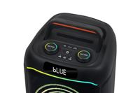 Enceintes Sonores Extérieures JBR-8832 pour Plage, Batterie 7.4V 4000 MAH, Interrupteur d'Alimentation, Entrée AUX avec 2 Microphones Sans Fil pour la Musique