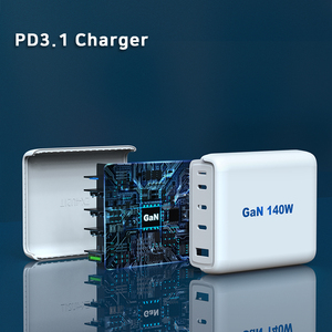 Cargador Rápido USB C GaN <span class=keywords><strong>de</strong></span> 140W, Cargador <span class=keywords><strong>de</strong></span> Pared PD 3.1 Tipo C, Adaptador <span class=keywords><strong>de</strong></span> Corriente para Laptop, Cargador para MacBook, <span class=keywords><strong>iPhone</strong></span> 16, 17, Samsung S24, S25, S26 - Product Image 5