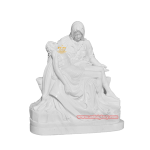 Escultura Religiosa Moderna de Mármol con Tema de la Iglesia Sagrada, Estatua del Papa Juan Pablo <span class=keywords><strong>II</strong></span> para Uso en Interiores/Exteriores y Jardines - Product Image 3