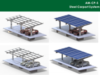 Système de montage de carport solaire à faible coût-Prix de gros pour les distributeurs