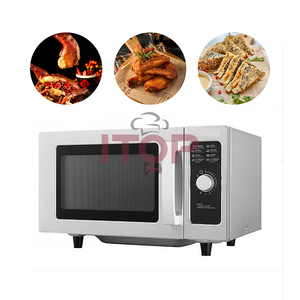 Four à micro-ondes commercial 25-30L en acier inoxydable avec grill 110V-220V/50Hz-60Hz Mikrowellenherd - Product Image 5