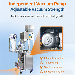Máquina de envasado al vacío vertical para granos de café, nueces, arroz, granos, semillas, selladora automática - Product Image 6