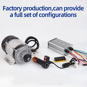 삼륜차 전환 전기차 브러시리스 <span class=keywords><strong>DC</strong></span> 모터 컨트롤러 550W 48V 영구 자석 구리 기어 모터 IP65 공장 - Product Image 5