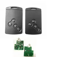 Carte-clé télécommande en plastique à 4 boutons 433 MHz ID46-PCF7952 Entrée sans clé pour Renault Megane 3 pour 3 Scenic