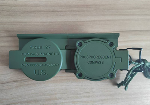 2024 mới đến nhôm Trường hợp vật liệu la bàn chính xác chỉ đi bộ đường dài cắm trại mục đích - Product Image 6