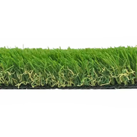 Gazon synthétique de haute qualité à l'aspect naturel, tapis d'herbe artificielle verte, tapis de gazon Cesped, décoration de paysage pour la maison et le jardin
