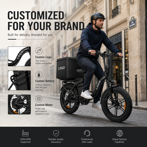 Bicicleta Eléctrica Personalizable con Motor sin Escobillas de 750W/1000W, 48V 50Ah, Neumáticos Anchos, Precio de Fábrica ODM - Product Image 1