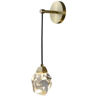 Lustre LED suspendu en cristal de luxe, design moderne, luminaire décoratif d'intérieur, lampe de chevet, éclairage de salle de bains, nouveau modèle