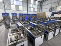 Machine à laver les chaussures semi-automatique électrique commerciale en acier inoxydable avec certification CE