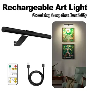 Applique Murale LED Dimmable 30/40cm, Rechargeable avec Télécommande, Sans Fil <span class=keywords><strong>pour</strong></span> <span class=keywords><strong>Miroir</strong></span> <span class=keywords><strong>de</strong></span> <span class=keywords><strong>Salle</strong></span> <span class=keywords><strong>de</strong></span> <span class=keywords><strong>Bain</strong></span>, Meuble et Éclairage <span class=keywords><strong>de</strong></span> Tableaux - Product Image 2