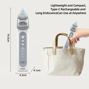 X70 aspiratore nasale elettrico per bambini a bassa pressione in <span class=keywords><strong>Silicone</strong></span> alimentare per aspirazione nasale per neonati forniture per bambini - Product Image 4