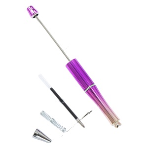 Bolígrafo Personalizable con Cuentas, Recubrimiento UV, Regalo Promocional de Metal con Impresión de Logotipo - Product Image 4