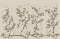 Fleurs de décoration intérieure, papier peint, art mural, peintures murales imprimées, décoration murale, peintures murales chinoises, décoration intérieure, papiers peints vintage, peintures murales