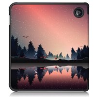 PU cuir TPU coque souple mince transformateur support housse pour Kobo Libra couleur 2024 7 pouces Ebook