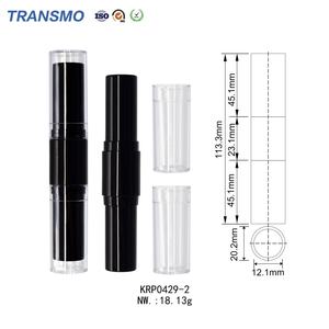 Tubes vides double face 3,5g*2 pour baume à lèvres, conteneur personnalisé pour brillant à lèvres, fabricant de flacons en plastique pour rouge à lèvres et baume à lèvres - Product Image 2