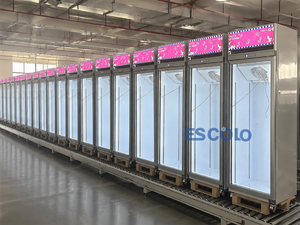 Congélateur commercial à porte simple pour la présentation de glaces et réfrigérateur vertical <span class=keywords><strong>avec</strong></span> dégivrage <span class=keywords><strong>automatique</strong></span> - Product Image 3