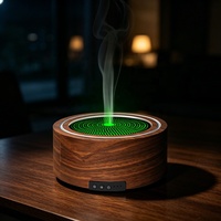 Diffuseur d'arômes électrique en plastique pour table, humidificateur d'air, lumière nocturne multicolore écologique, pour hôtels et usage domestique en France