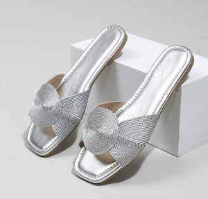 Nouvelles Sandales Chic Tendance pour <span class=keywords><strong>Femme</strong></span> Été 2025 – Meilleures Ventes, Claquettes <span class=keywords><strong>de</strong></span> Luxe <span class=keywords><strong>de</strong></span> Créateur pour <span class=keywords><strong>Femme</strong></span> 37-41, Chaussons d'Extérieur OEM - Product Image 3