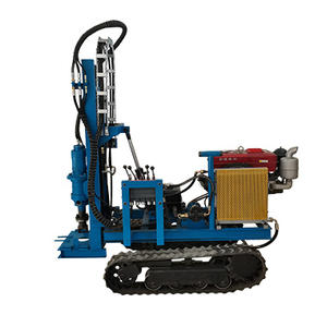 Mesin Pemancang Tiang Pancang Tenaga Surya Bertenaga Diesel Berkualitas Tinggi dengan Sistem Hidrolik, Komponen Inti Mesin/Gearbox untuk Inti - Product Image 1