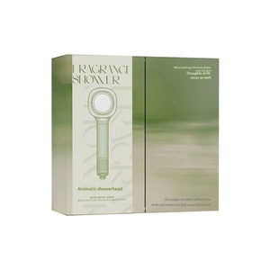 Premium Thick Rectangular Shower Head Gift <b>Box</b> Custom Printed White Packaging for Door Knobs and <b>Locks</b> - Product Image 1