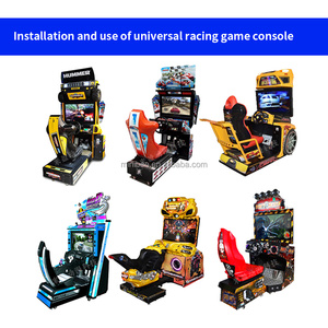 赛车游戏机配件、赛车游戏机座垫和靠背、视频游戏街机赛车 - Product Image 5