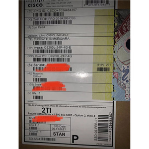 Goog discount New Original C9200L-24P-4G-E C9200L series 24 ports PoE networking switch