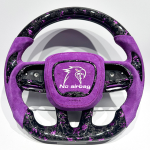 Volants en fibre de carbone personnalisés sont disponibles pour Dodge Challenger Charger RT Durango SRT Jeep Trackhawk <span class=keywords><strong>Chrysler</strong></span> <span class=keywords><strong>300</strong></span> - Product Image 1