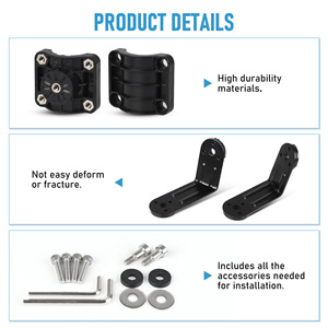 Panoptix Compatible Clamp Mount Bracket YC102674 Quick Release Black Plastic Mount For Sensor <b>Perspective</b> Mode - Product Image 5