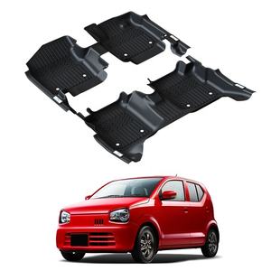 Tapis de voiture 5D en matériau TPE, couverture complète avec tapis de seuil de porte latéral, accessoires intérieurs tout temps TXR pour <span class=keywords><strong>Suzuki</strong></span> <span class=keywords><strong>Alto</strong></span> 2014- - Product Image 4