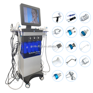 מכונת טיפוח פנים הידרודרמבריישן 14 ב-1 עם הנחה סופר לשנת 2026, מכונת ניקוי עור פנים עם חמצן, בועות מים ו-H2O2 - Product Image 3