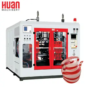 Pe Plastic Extruder Extrusie Blazen Dubbele Kleur Waterkoker Plastic Kruik Blow Molding Making Machine Om Watering Waterkoker