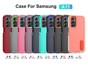 360เคสป้องกันทุกส่วนของเครื่อง TPU 3 in 1, เคสป้องกันการตกแบบ3 in 1พร้อมเคสขาตั้งสำหรับ <span class=keywords><strong>Samsung</strong></span> A16 A26 A36 A25 A55 A35 A56 A55 - Product Image 5