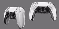 Étui de protection transparent ultra-fin multi-couleurs Jiajue1 pour manette PS5 avec protection anti-poussière