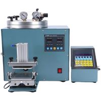 Machine automatique à injecteur sous vide pour la fabrication de moules à cire de gemmes, avec affichage numérique et moteur en acier inoxydable 304