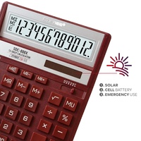 Calculatrices de devises professionnelles à 14 chiffres mignon en plastique bureau fournitures scolaires bureau promotionnel bureau Machine à calculer