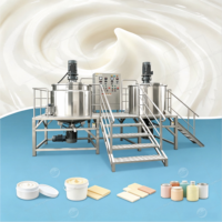 Équipement de mélange par émulsification sous vide ORME, réservoir en acier inoxydable pour la production de crème pour les mains, de shampoing et de mayonnaise comestible