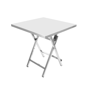 Tavolo da lavoro pieghevole in acciaio inossidabile tavolo da bistrot vendite dirette della fabbrica è adatto forl tavoli da pranzo in ristoranti all'aperto - Product Image 3