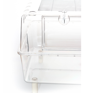 กรงแฮมสเตอร์พลาสติกใสขนาดใหญ่ ดีไซน์ใหม่ ขายส่ง สำหรับเป็นที่อยู่อาศัยสัตว์ - Product Image 5