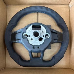 <span class=keywords><strong>Volante</strong></span> de Alcántara en Existencia para VW Volkswagen <span class=keywords><strong>Golf</strong></span> <span class=keywords><strong>5</strong></span> <span class=keywords><strong>Golf</strong></span> 6 <span class=keywords><strong>Golf</strong></span> 7 7.8 R 7R MK5 MK6 MK7 <span class=keywords><strong>Gti</strong></span> Polo Passat B7 B8 Tiguan CC - Product Image 3