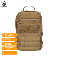 Sac à dos d'hydratation tactique en gros, pochette MOLLE, sac à dos tactique, porte-eau, sac utilitaire vide pour la randonnée