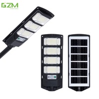 Lampadaire Solaire Intégré pour Jardin, Villa, Communauté et Cour, Lumière Murale Solaire à Induction LED Transfrontalière