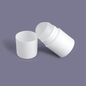 Empty Cosmetic Packaging Roll On Bottle 50Ml Deodorant Beauty Packaging Plastic Luxe Deodorant Roll On Bottles