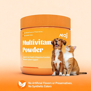 Compléments alimentaires pour la santé des animaux de compagnie, poudre multivitaminée 15-en-1, produits pour animaux de compagnie, multivitamines de qualité supérieure pour chiens et chats, nutrition animale, vitamines - Product Image 3