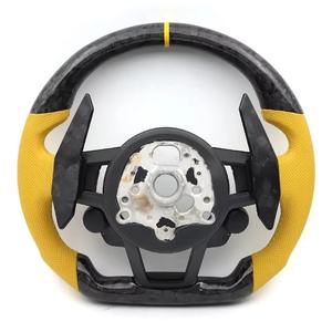 Volante Deportivo de Fibra de Carbono Forjado para <span class=keywords><strong>Audi</strong></span> A3 8Y A5 A6 4F 4G A7 R8 B5 8V 8P 8S <span class=keywords><strong>Q3</strong></span> - Product Image 4