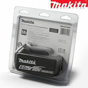 Batería de Litio 100% Original <span class=keywords><strong>Makita</strong></span> de 18V 6.0Ah para Herramientas Eléctricas <span class=keywords><strong>Makita</strong></span> de 18V, Reemplazo de Iones de Litio LXT <span class=keywords><strong>BL1860B</strong></span> - Product Image 6
