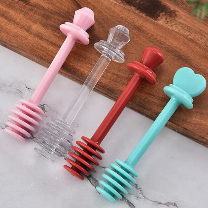 Wholesale honey stick Beekeeping Equipment Honey spoon Long-handled Jam stick Beekeeper Take the honey