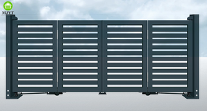 Chế Độ Ổ Đĩa Điện Trượt Photocell An Toàn Cổng Sau Mới Thiết Kế Cổng Nhôm Điện Đồng Cantilever Cửa Trượt - Product Image 3