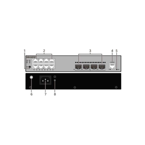 S5735R-L8T4S-A-V2 98012667 Conmutador Óptico de Red con 8 Puertos 10/100/1000base-T, Conmutador PoE de 8 Puertos - Product Image 4